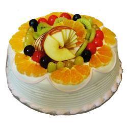 Half Kg Fresh fruit Cake