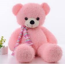 Teddy 2 Feet in Pink